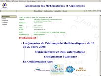 Association des Mathématiques et Applications