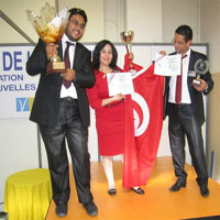 Trois tunisiens � la t�te de Inventech 2013